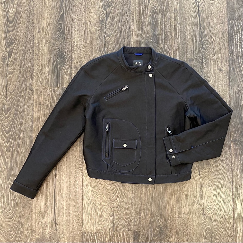 Armani Exchange women’s dark blue jacket